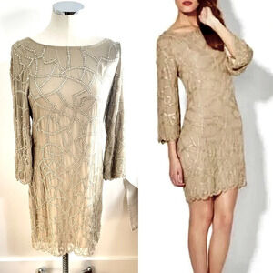 Beautiful Beaded Alice + Olivia Dress